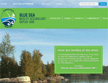 Tablet Screenshot of bluesea.ca